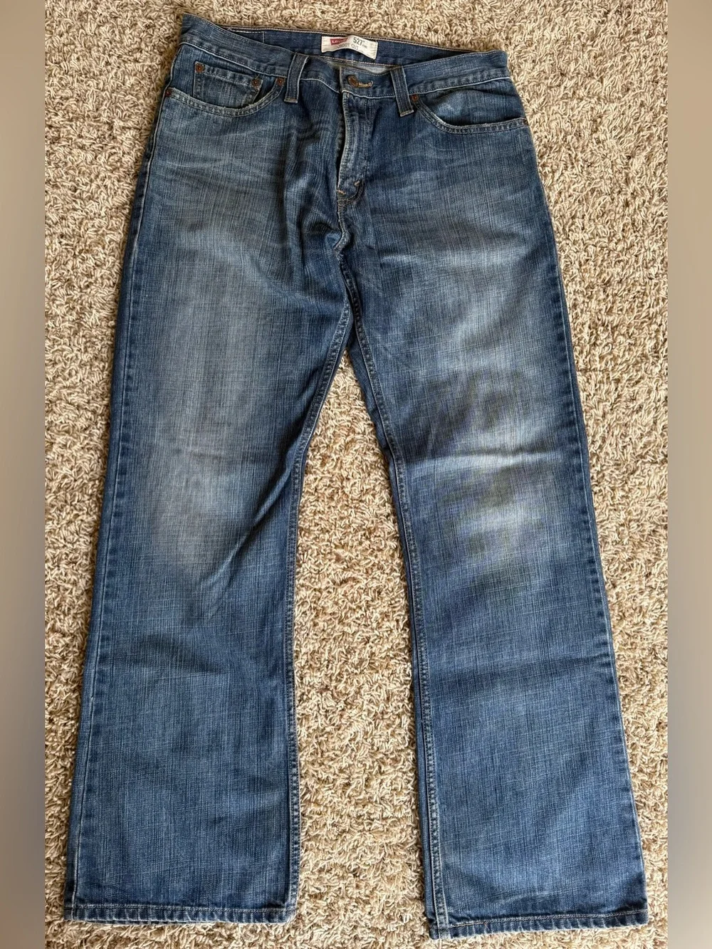 VTG Levi's Strauss Men's Blue Bootcut Jeans 527 Pants